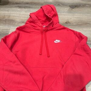 Adult small red Nike hoodie excellent condition